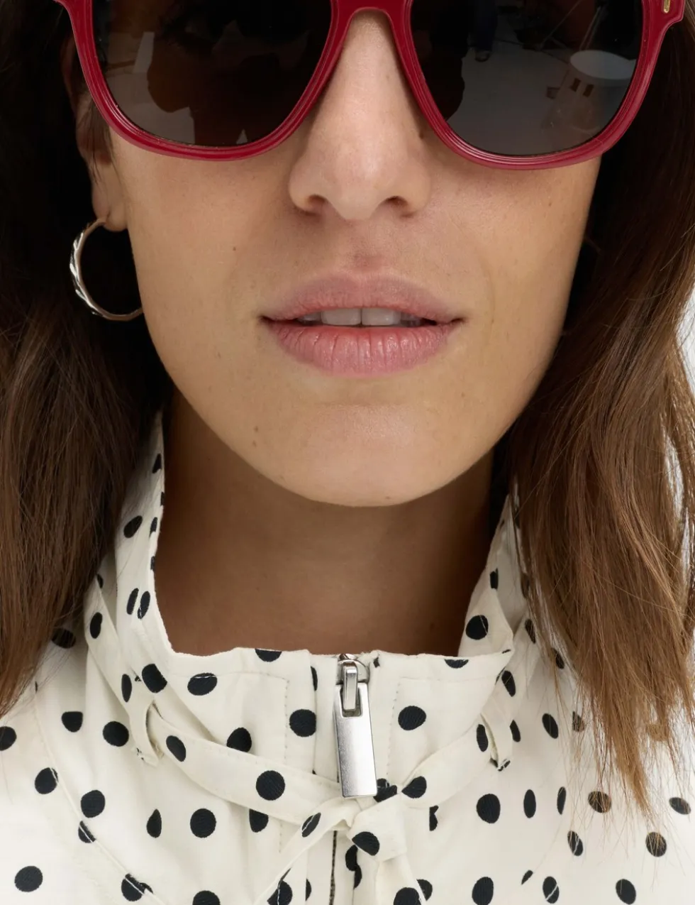 Cotton Rich Funnel Neck Bomber Jacket