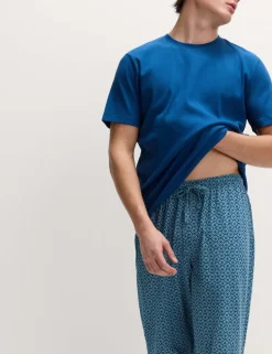 Cotton Rich Geometric Print Pyjama Set