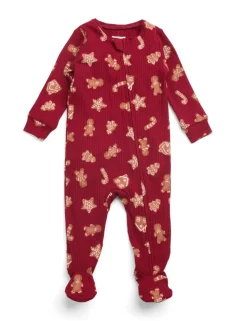 Cotton Rich Gingerbread Sleepsuit (0-12 Mths)