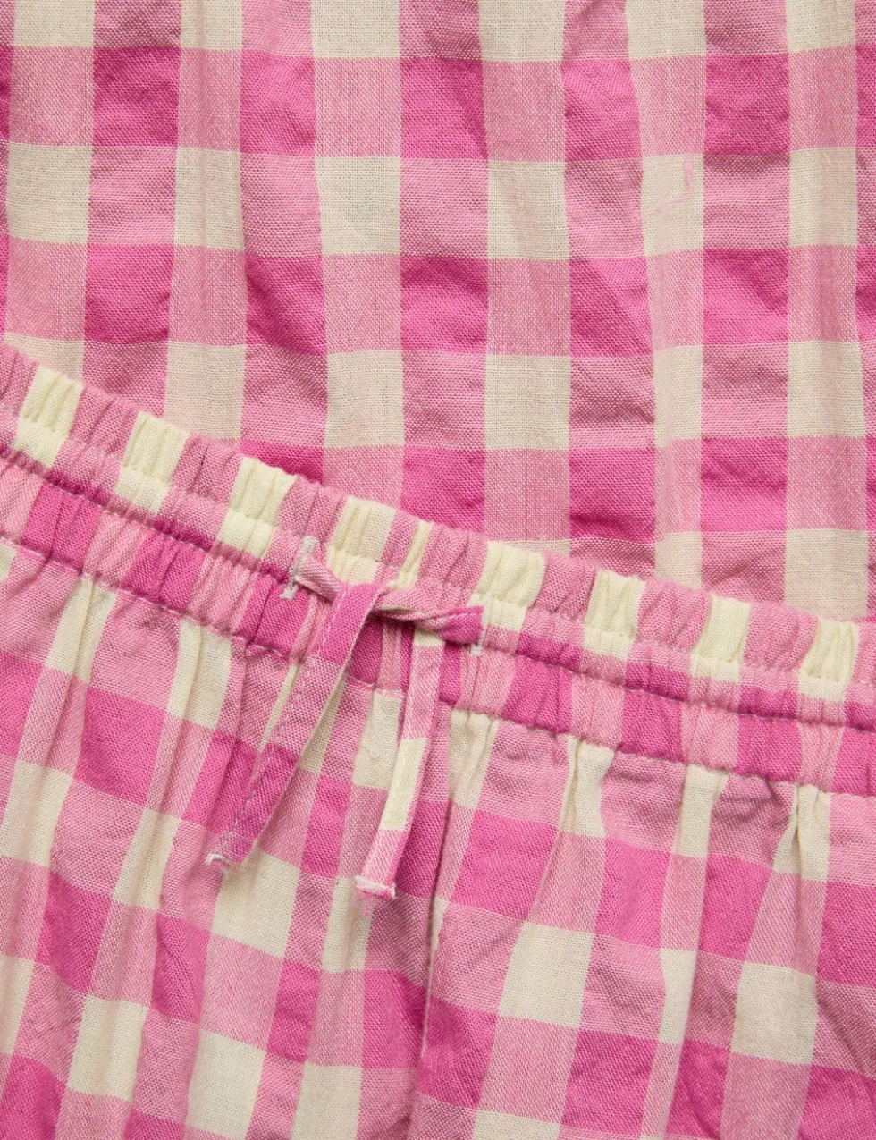 Cotton Rich Gingham Vest & Trouser Outfit (6-16 Yrs)