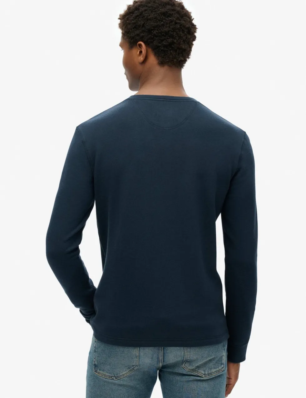 Cotton Rich Grandad Collar Top