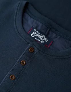 Cotton Rich Grandad Collar Top