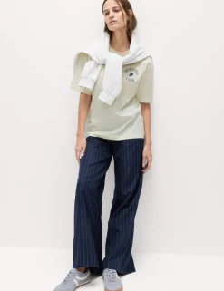 Cotton Rich Graphic Oversized T-Shirt