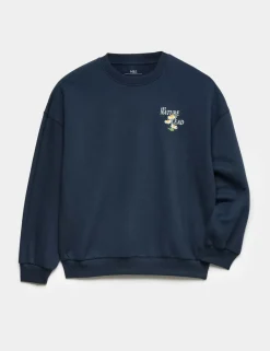 Cotton Rich Graphic Sweatshirt (6-16 Yrs)