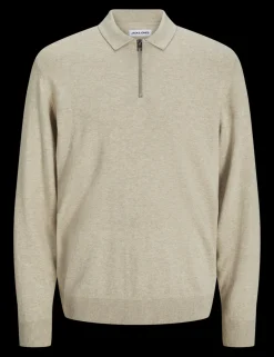 Cotton Rich Half Zip Knitted Jumper