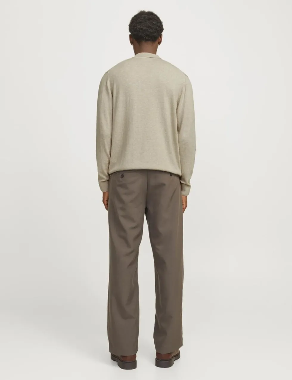 Cotton Rich Half Zip Knitted Jumper