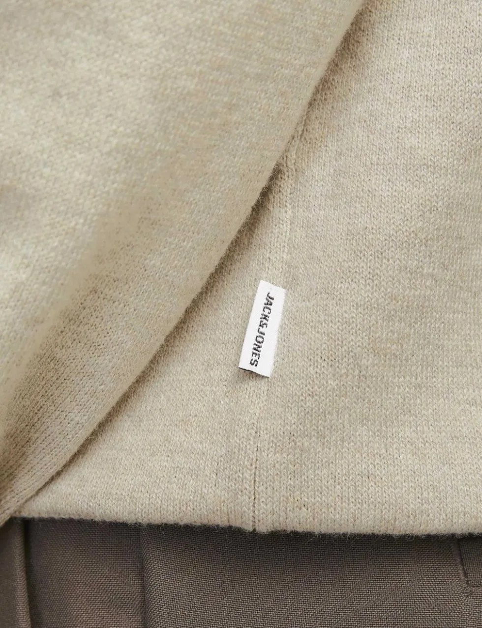 Cotton Rich Half Zip Knitted Jumper