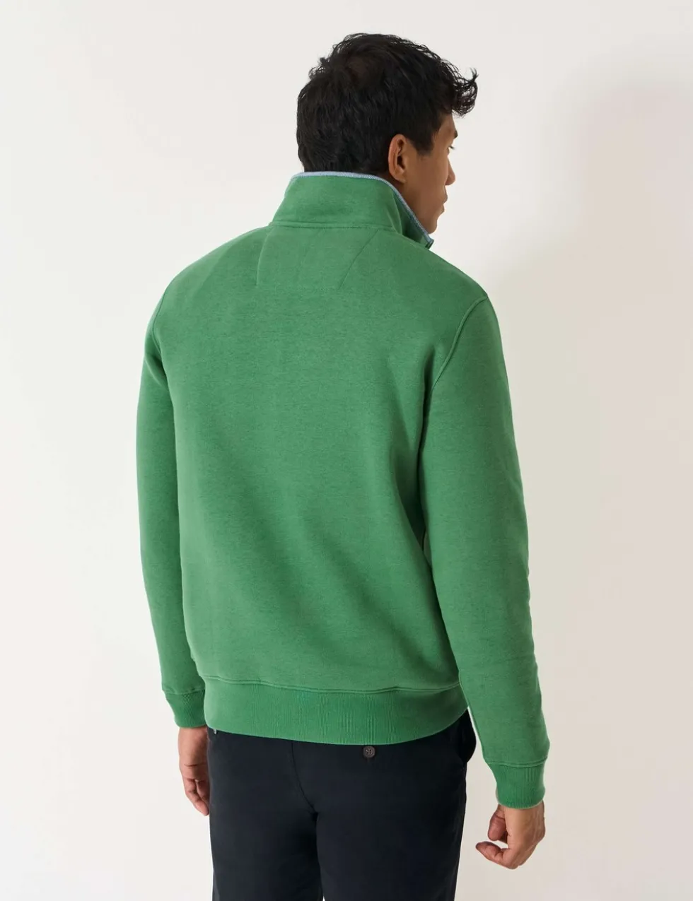 Cotton Rich Half Zip Sweatshirt