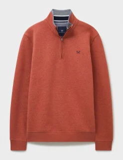 Cotton Rich Half Zip Sweatshirt
