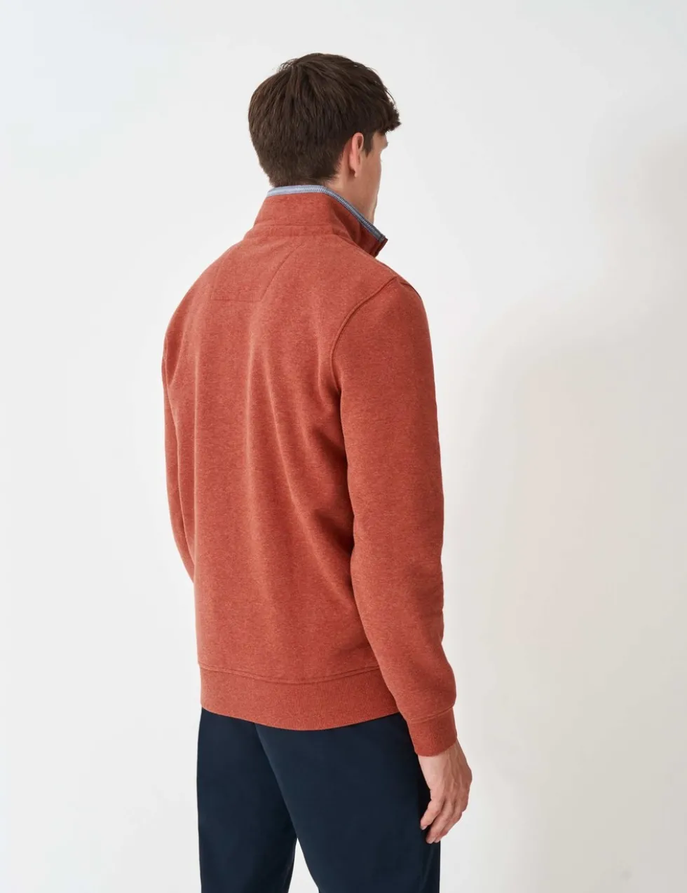 Cotton Rich Half Zip Sweatshirt