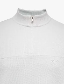 Cotton Rich Half Zip Sweatshirt