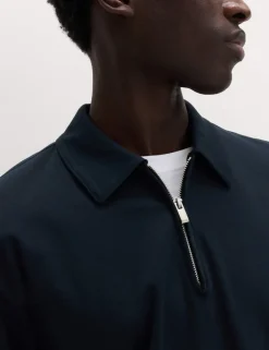 Cotton Rich Half Zip Sweatshirt