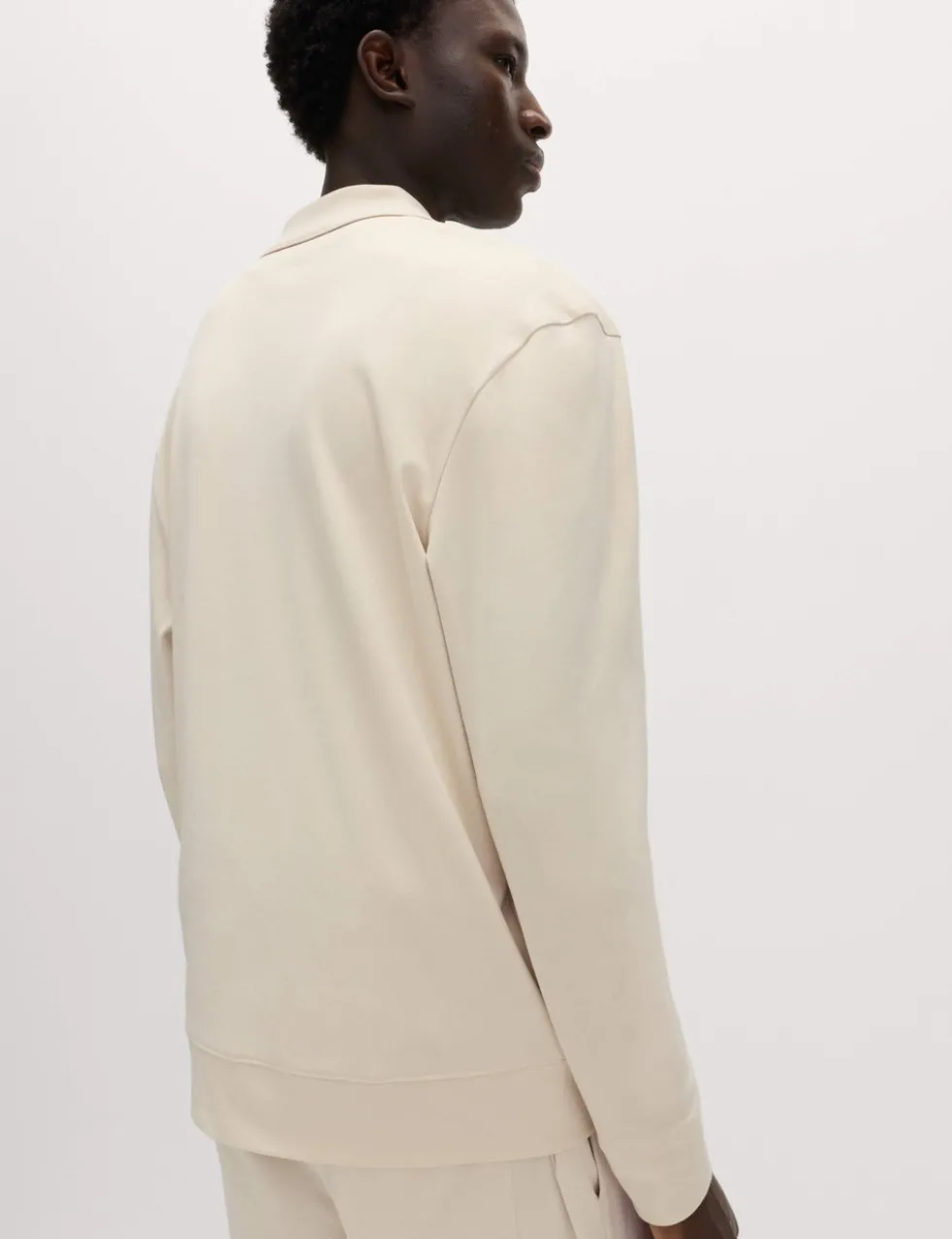 Cotton Rich Half Zip Sweatshirt