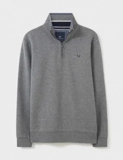 Cotton Rich Half Zip Sweatshirt