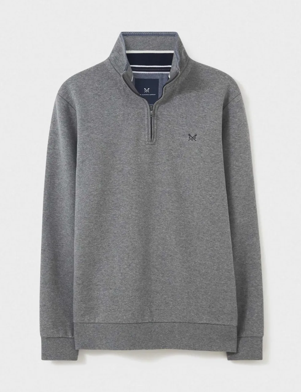 Cotton Rich Half Zip Sweatshirt