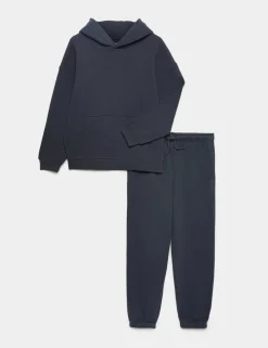 Cotton Rich Hoodie & Joggers Set (6-16 Yrs)