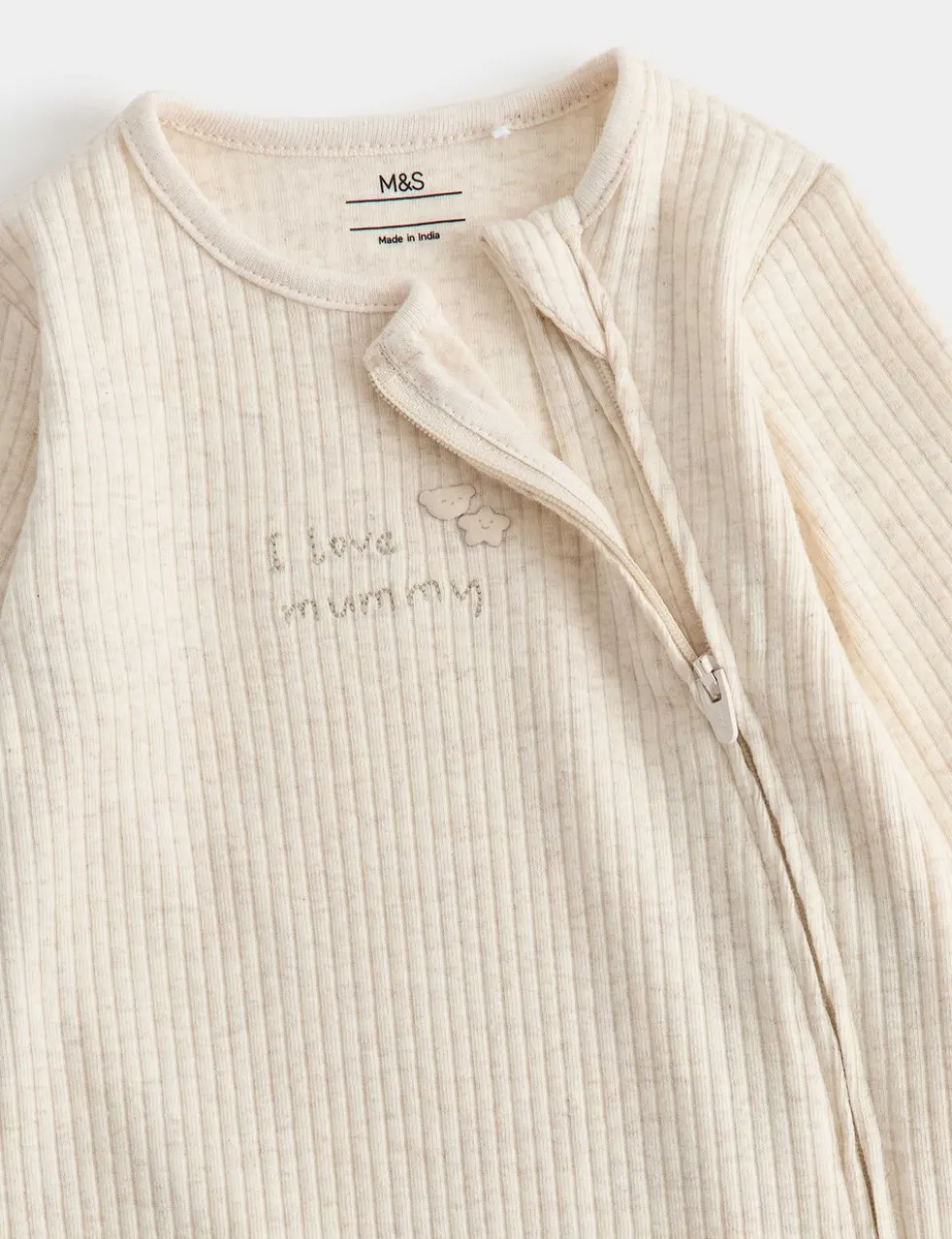 Cotton Rich I Love mummy Sleepsuit (0-12 Mths)