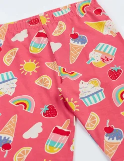 Cotton Rich Ice Cream Cycling Shorts (1-10 Yrs)