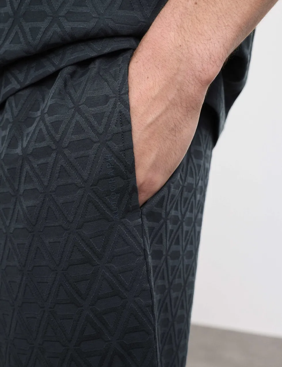 Cotton Rich Jacquard Pyjama Shorts