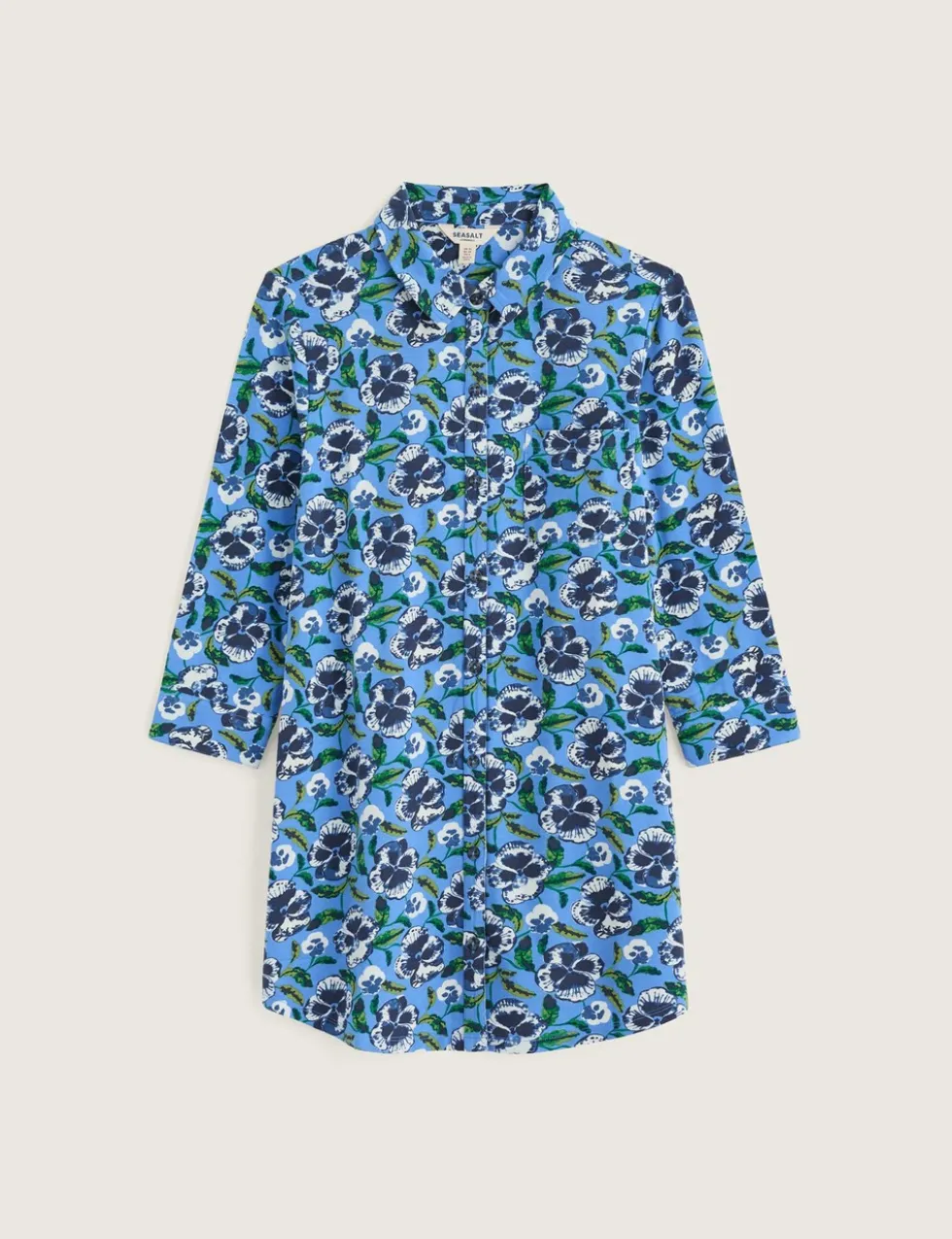 Cotton Rich Jersey Floral Tunic