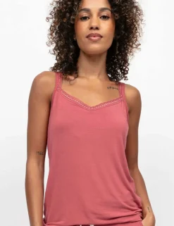 Cotton Rich Jersey Hidden Support Vest