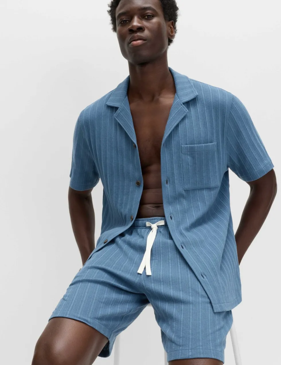 Cotton Rich Jersey Loungewear Shorts