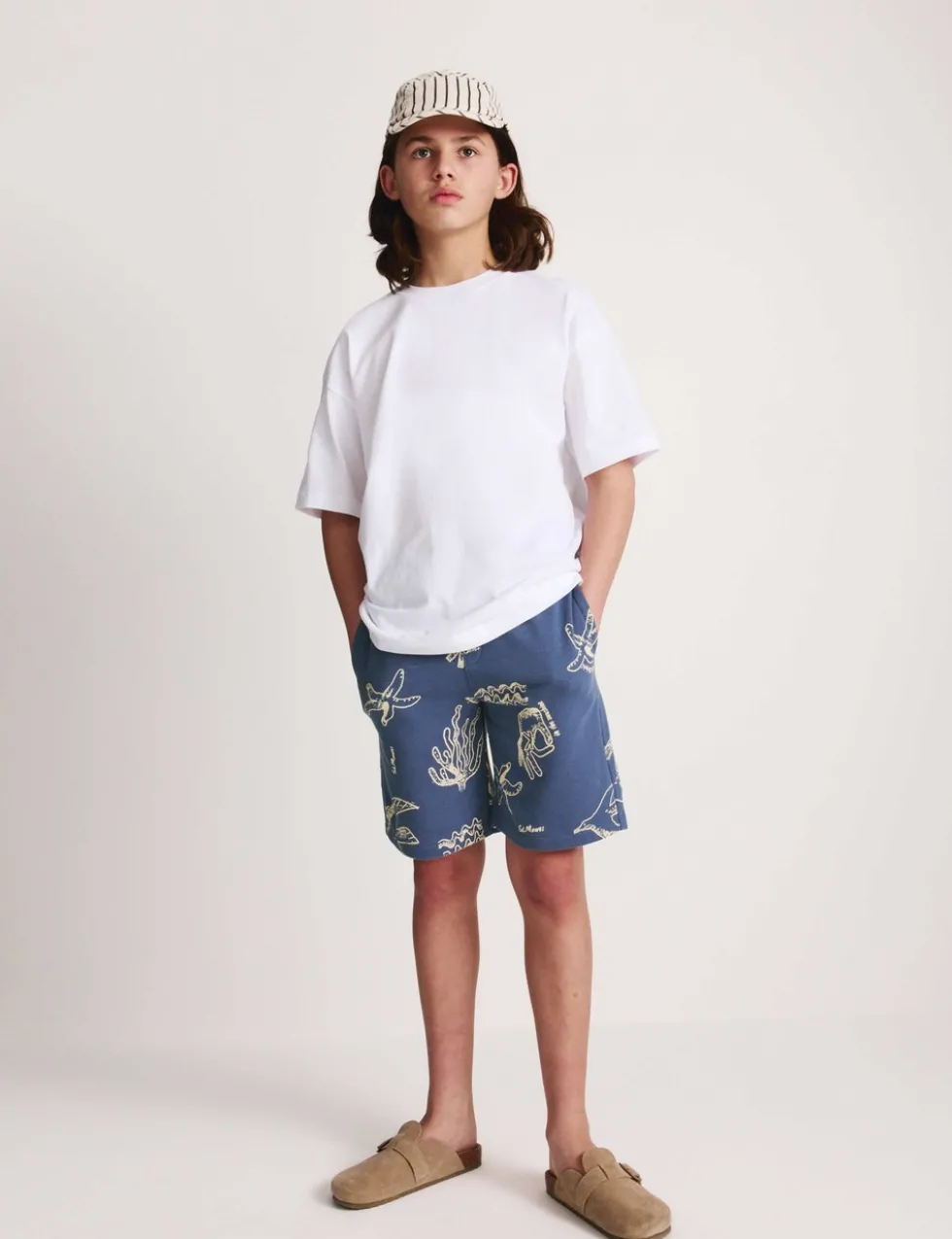Cotton Rich Jersey Patterned Shorts (6-16 Yrs)