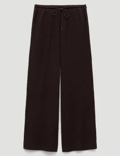 Cotton Rich Jersey Wide Leg Trousers