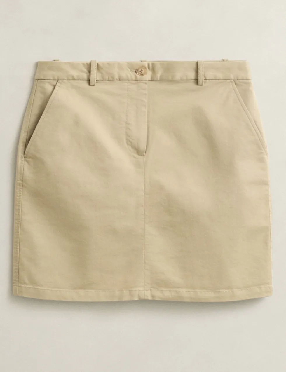 Cotton Rich Knee Length A-Line Skirt