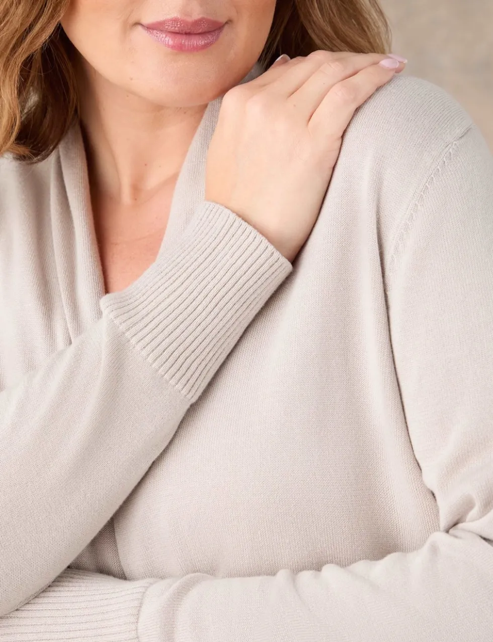 Cotton Rich Knitted Longline Cardigan