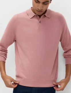 Cotton Rich Knitted Polo Shirt