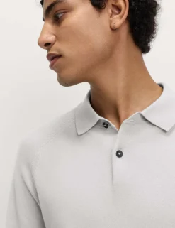 Cotton Rich Knitted Polo Shirt