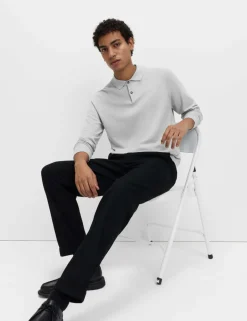 Cotton Rich Knitted Polo Shirt