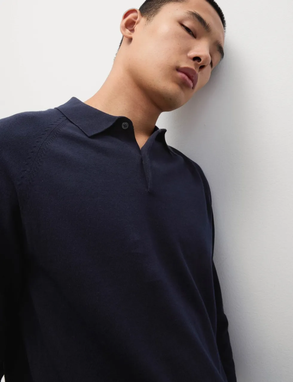 Cotton Rich Knitted Polo Shirt
