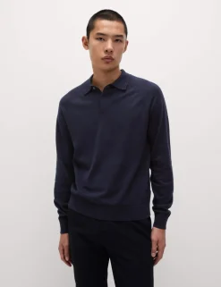 Cotton Rich Knitted Polo Shirt