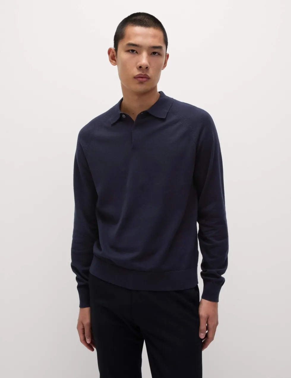 Cotton Rich Knitted Polo Shirt