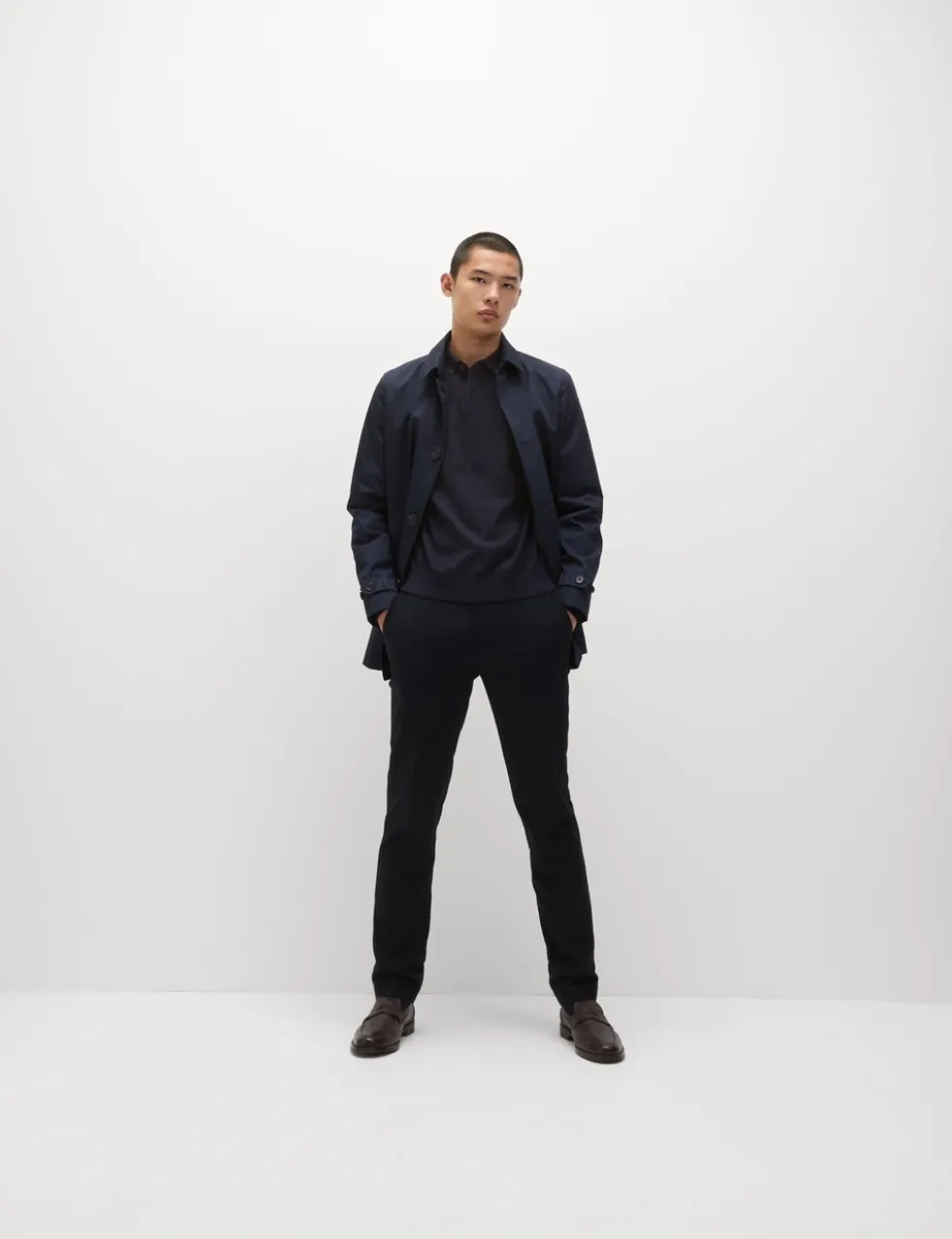 Cotton Rich Knitted Polo Shirt