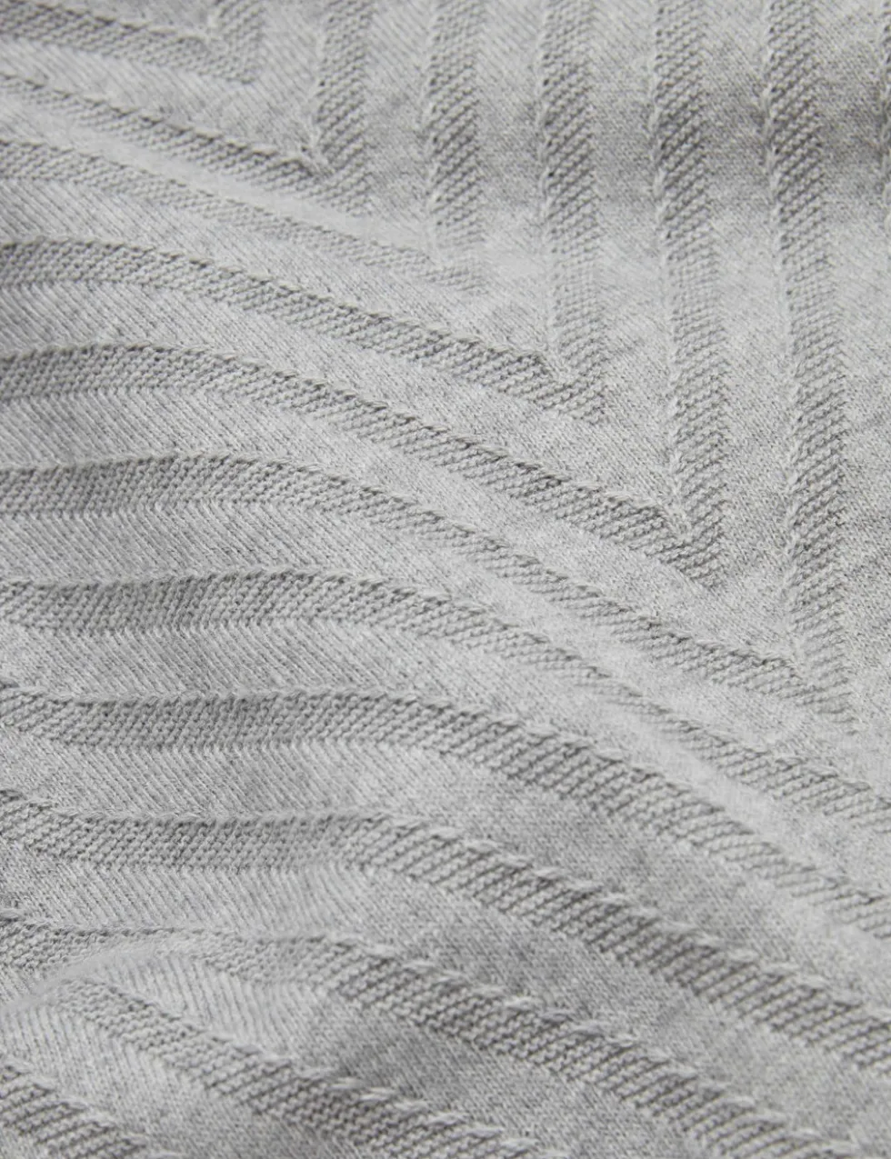 Cotton Rich Knitted T-Shirt with Wool