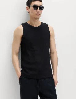 Cotton Rich Knitted Vest
