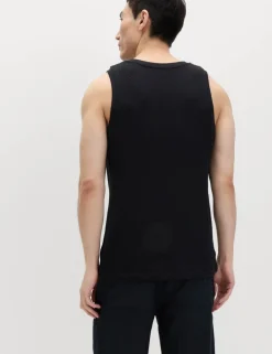 Cotton Rich Knitted Vest