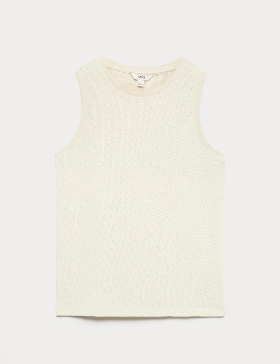 Cotton Rich Knitted Vest
