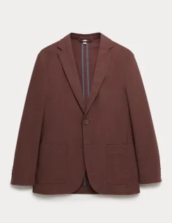 Cotton Rich Laundered Canvas Blazer
