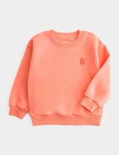 Cotton Rich Leaf Graphic Sweatshirt (2-8 Yrs)