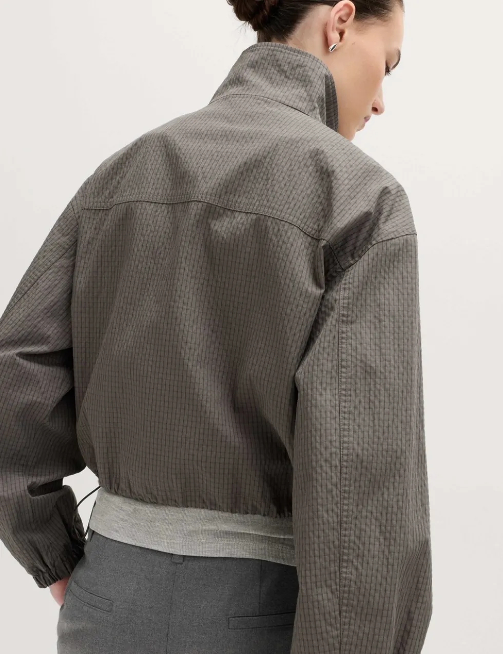 Cotton Rich Lightweight Buckle Short Jacket