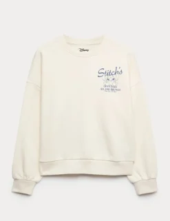 Cotton Rich Lilo & Stitch™ Sweatshirt (2-16 Yrs)