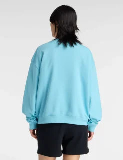 Cotton Rich Logo Crew Neck Sweatshirt