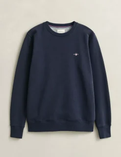 Cotton Rich Logo Crew Neck Sweatshirt