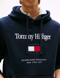 Cotton Rich Logo Hoodie
