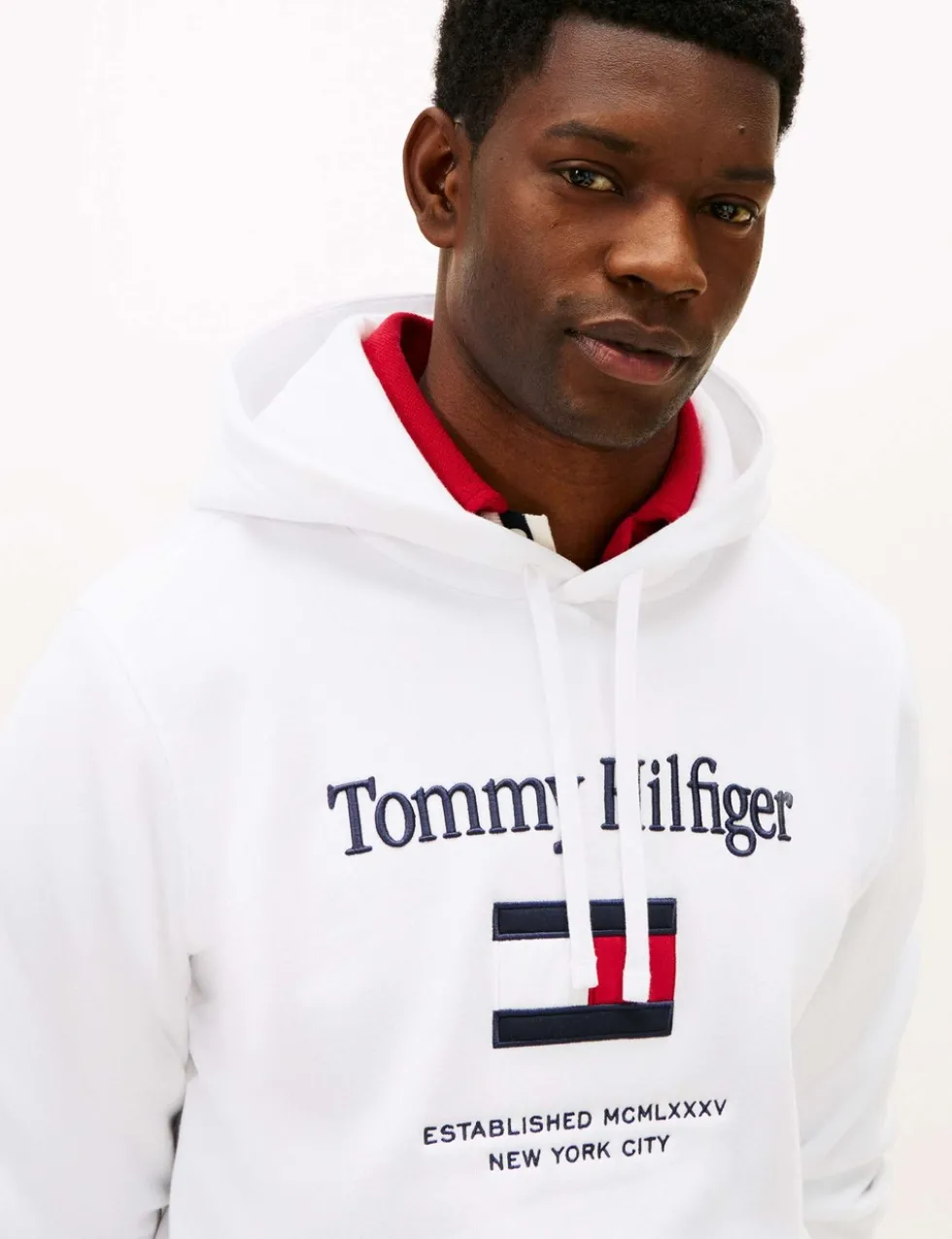 Cotton Rich Logo Hoodie