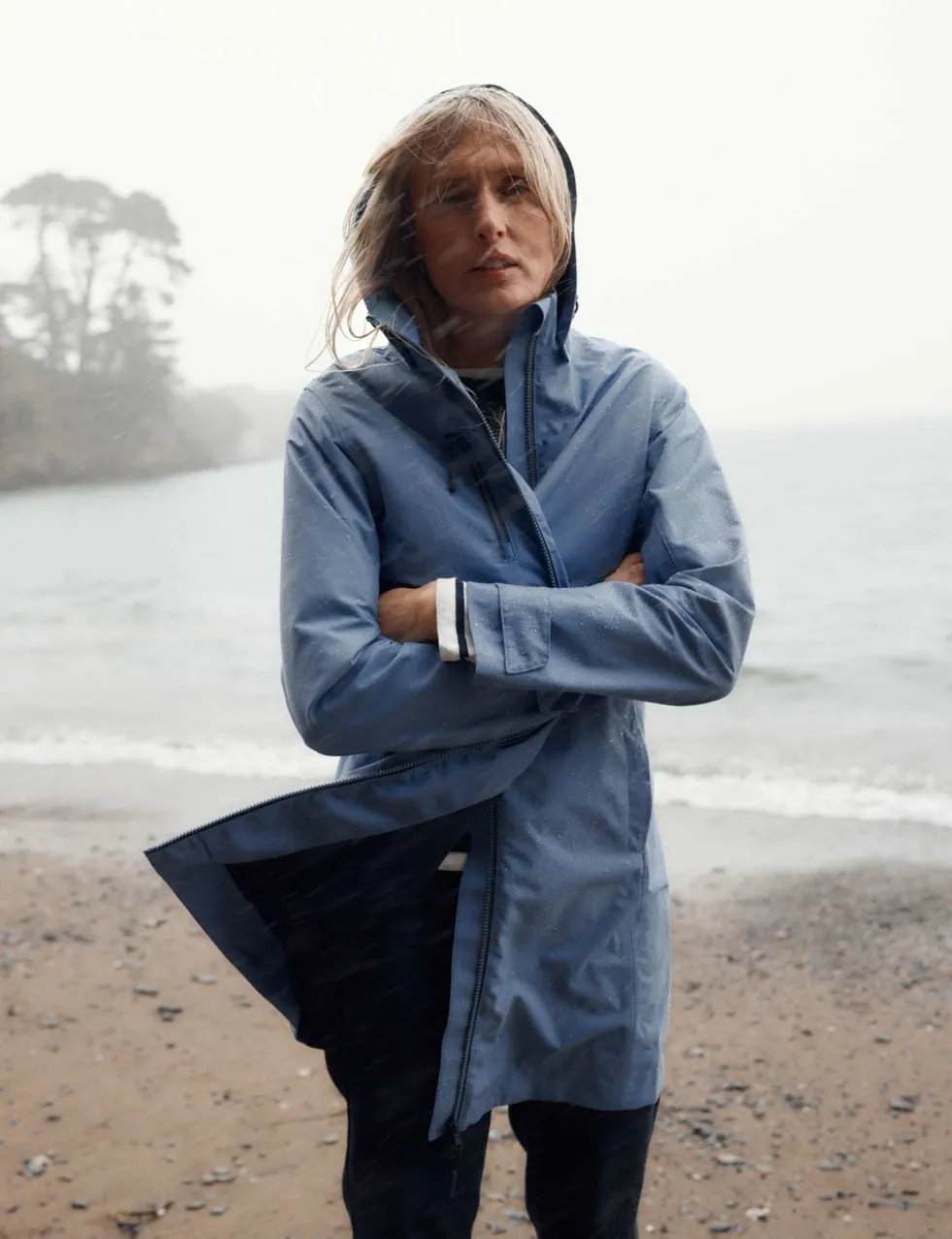 Cotton Rich Longline Raincoat